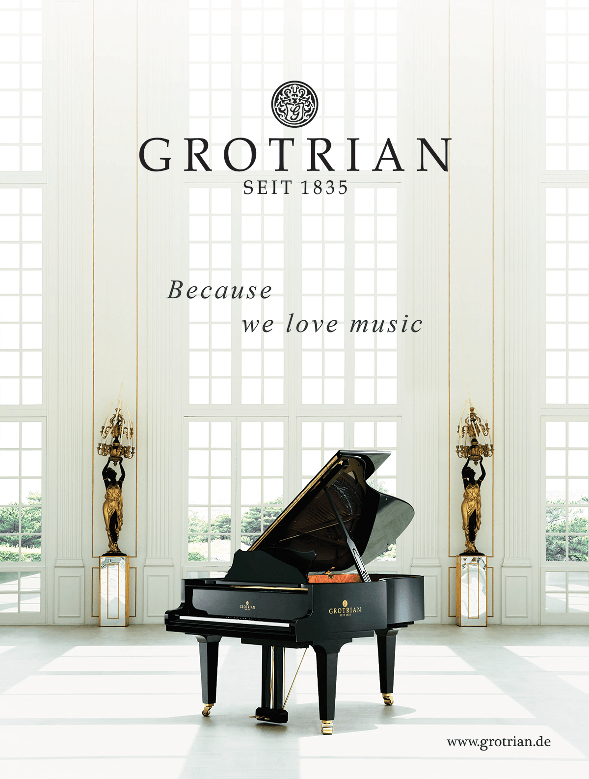 Grotrian Because we love music.