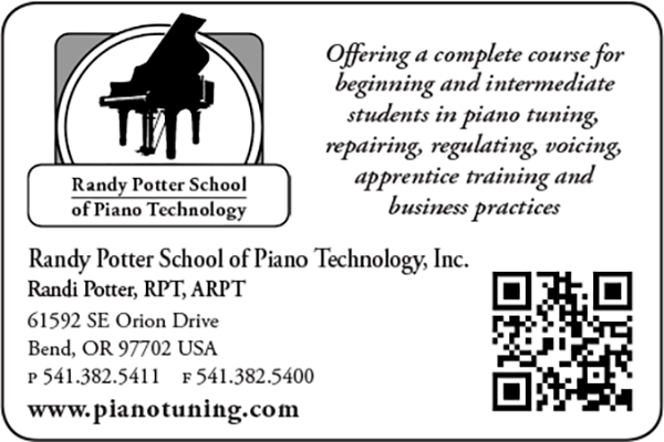 Randy Potter School of Piano Technology