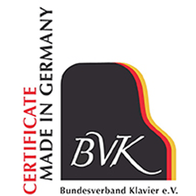 Larry's Blog -  The Bundesverband Klavier (BVK) — the German piano manufacturers’ association — has created a new “Made in Germany” certificate of quality to distinguish pianos that are 100% made in Germany from those that are claimed to be but are not. The BVK hop...