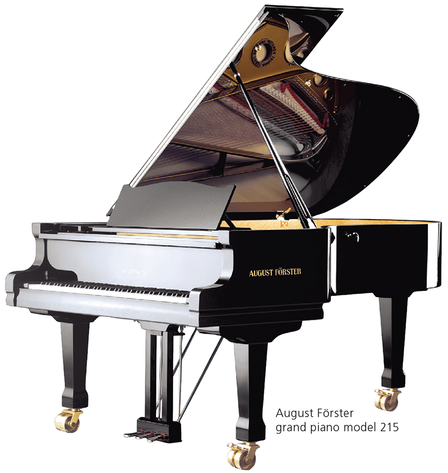 August Forster grand piano model 215