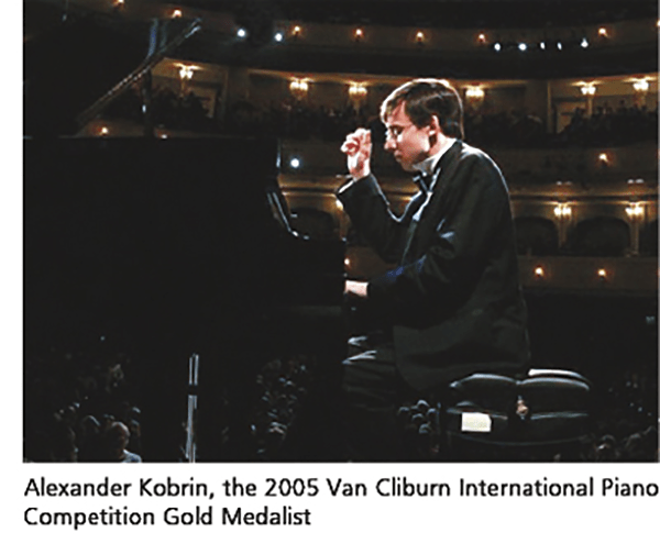 Alexander Kobrin, the 2005 Van Cliburn International Piano Competition Gold Medalist